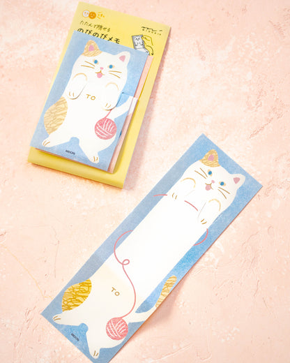 Memo Stretchy Cats Midori