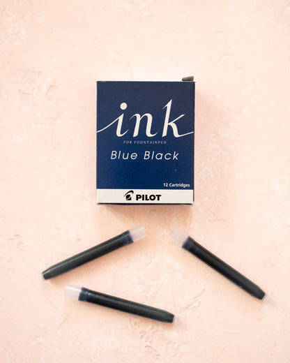 Encre Cartridge pour Stylo Plume PILOT (4 couleurs au choix)