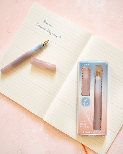 Stylo Plume Kaküno Madoromi Pilot Rose Pointe Medium