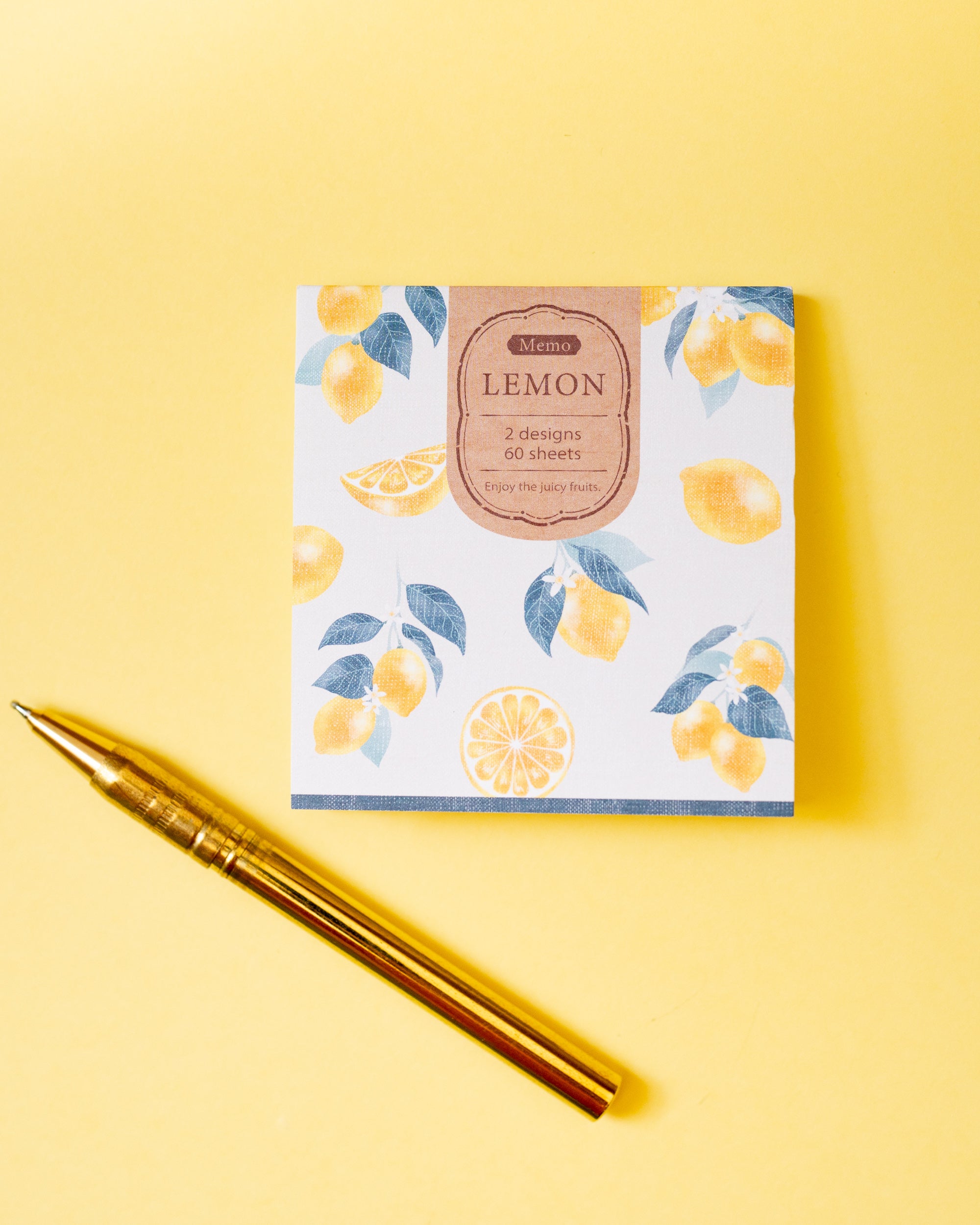 Lemon Notepad – Monoe Shop