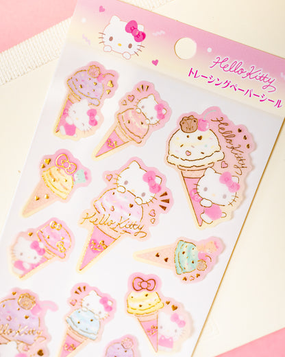 Stickers Hello Kitty Ice Cream Party