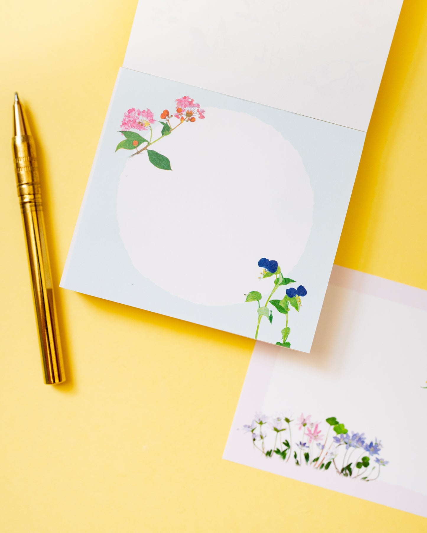 Bloc-notes Yasuo Toyama Fleurs de saison