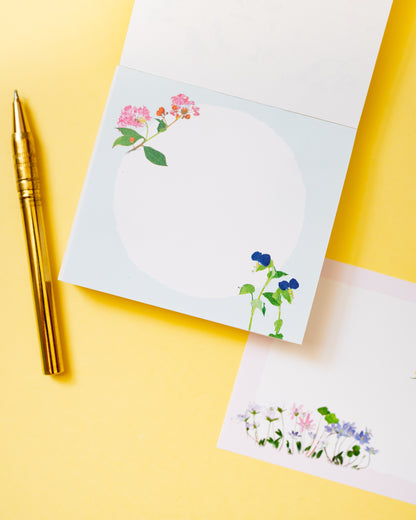 Bloc-notes Yasuo Toyama Fleurs de saison