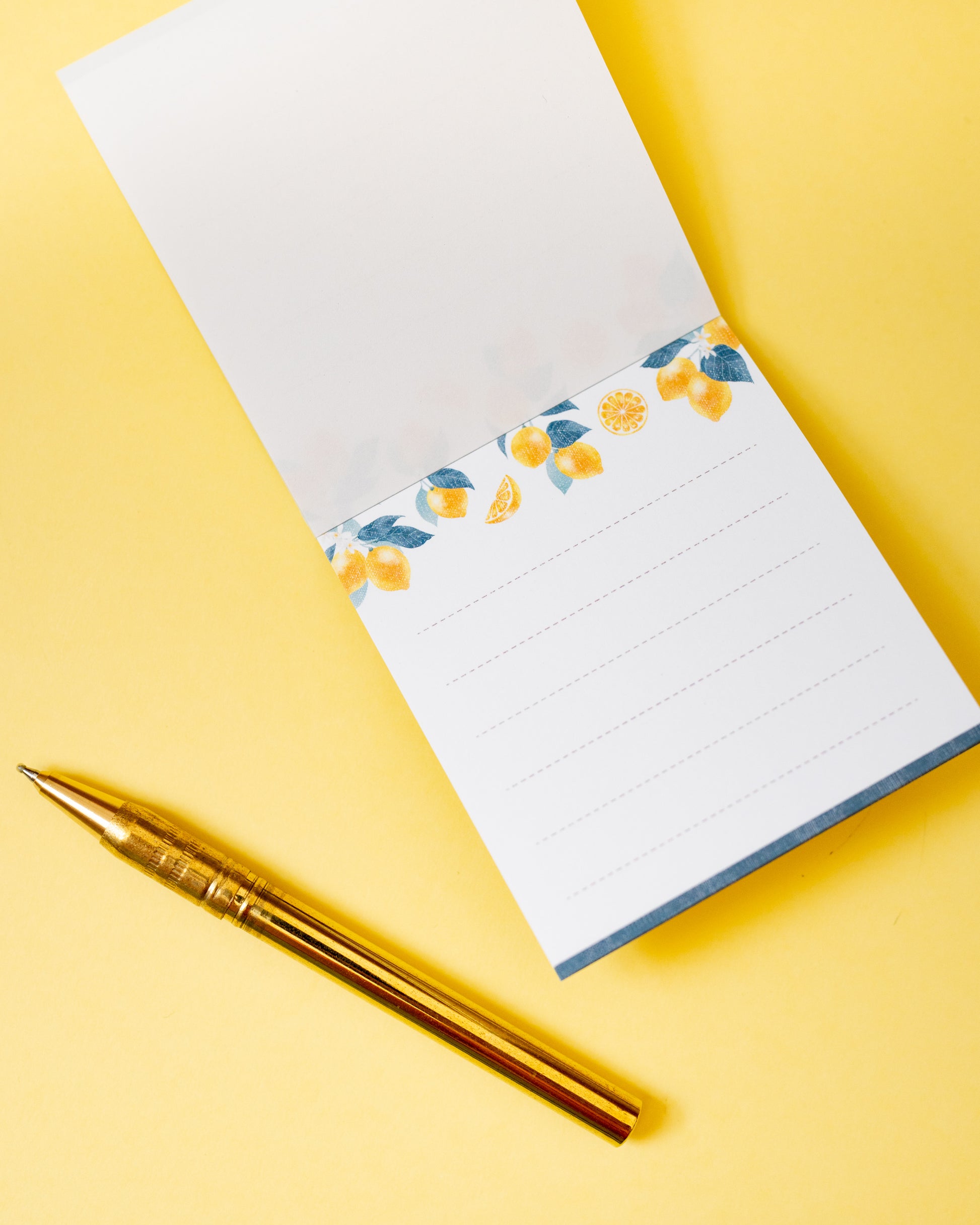 Lemon Notepad – Monoe Shop