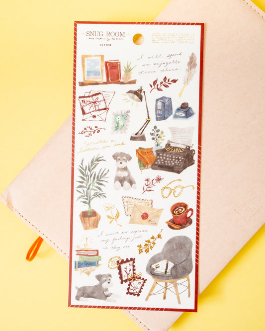 Stickers Chiens et Courrier Snug Room