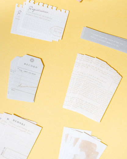 Stickers Paper Bundle Ivory Mindwave