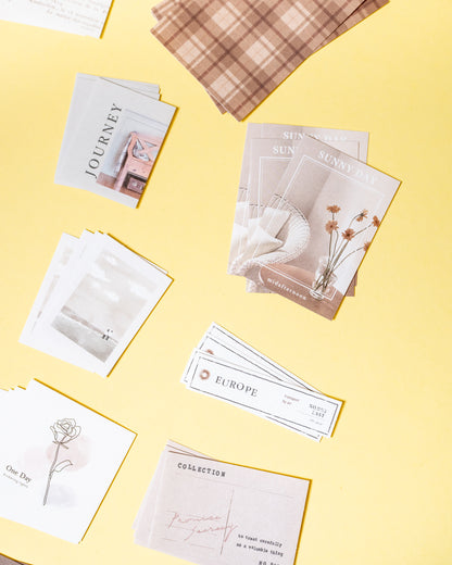 Stickers Paper Bundle Brown Mindwave