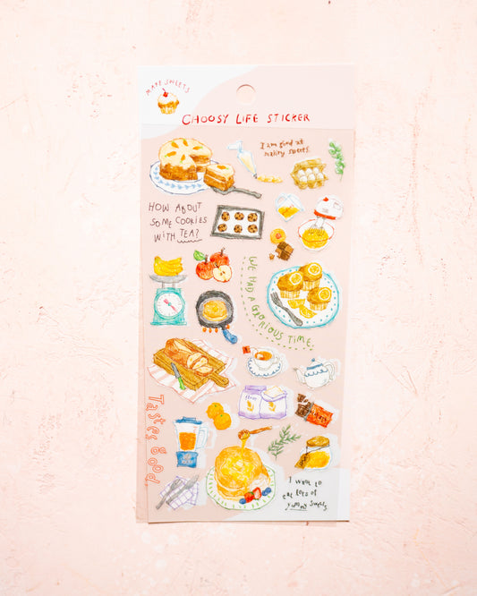 Stickers Choosy Life Make Sweets Mindwave