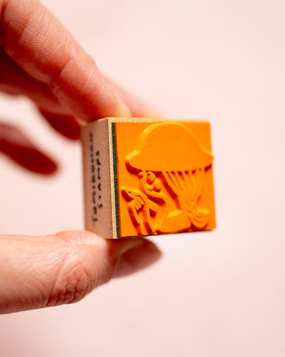 Tomikohan Hat Girl Pen Stamp