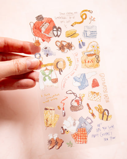 Choosy Life Everyday Clothes Mindwave Stickers