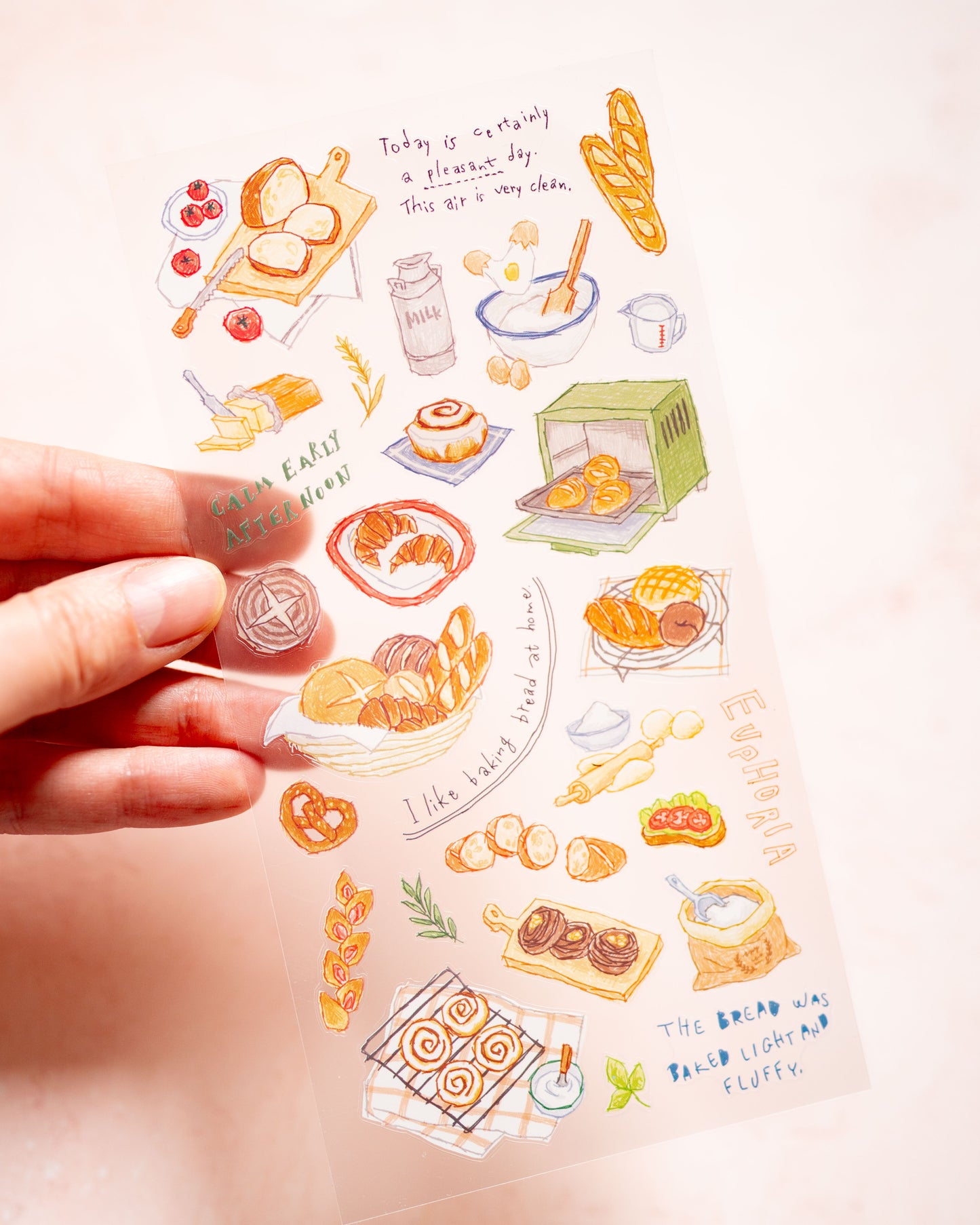 Stickers Choosy Life Bake Bread Mindwave