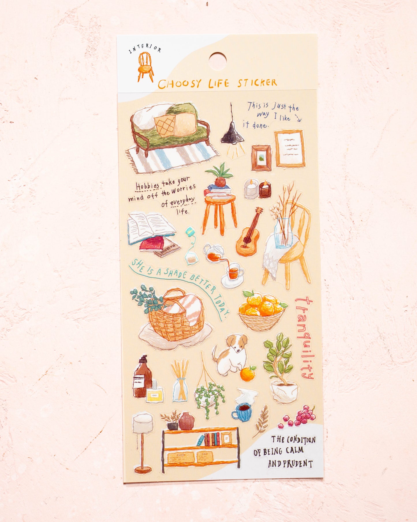 Stickers Choosy Life Interior Mindwave