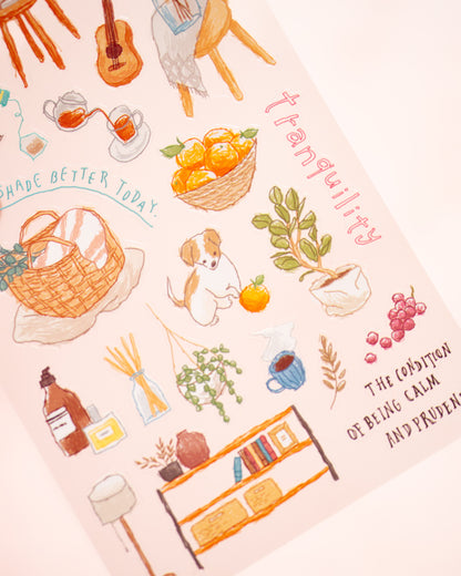 Choosy Life Interior Mindwave Stickers