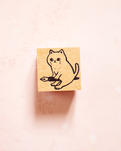 Tampon Tomikohan Fountain Pen Cat