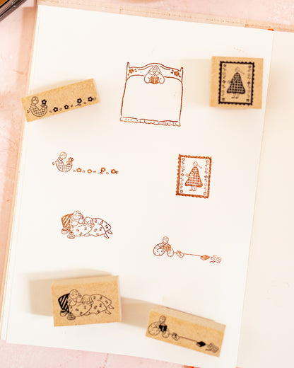 Maru Chan Flower Stamp Market