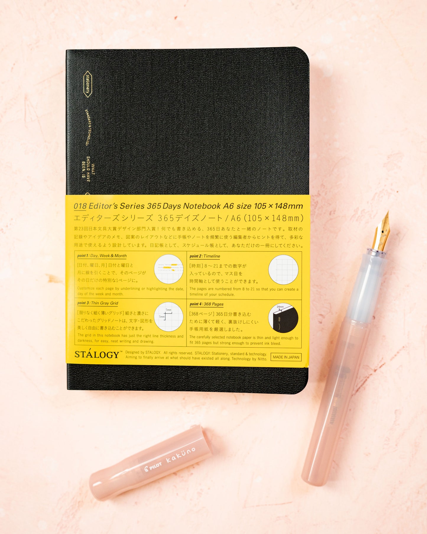 365 Days Notebook Stalogy Editor's Series A6