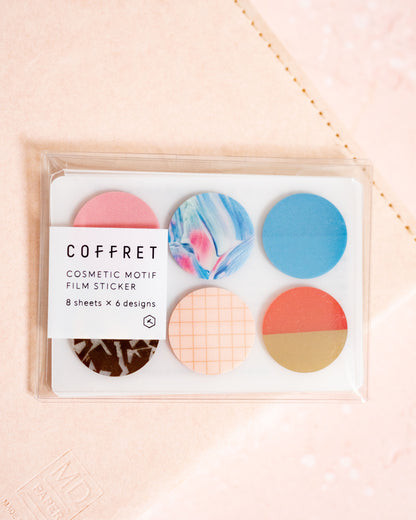 Coffret Film Stickers Circle Pink Float King Jim