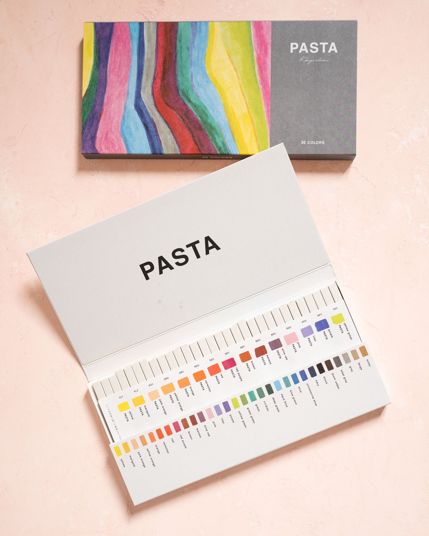 Box of 30 Pastel Markers Pasta Kokuyo
