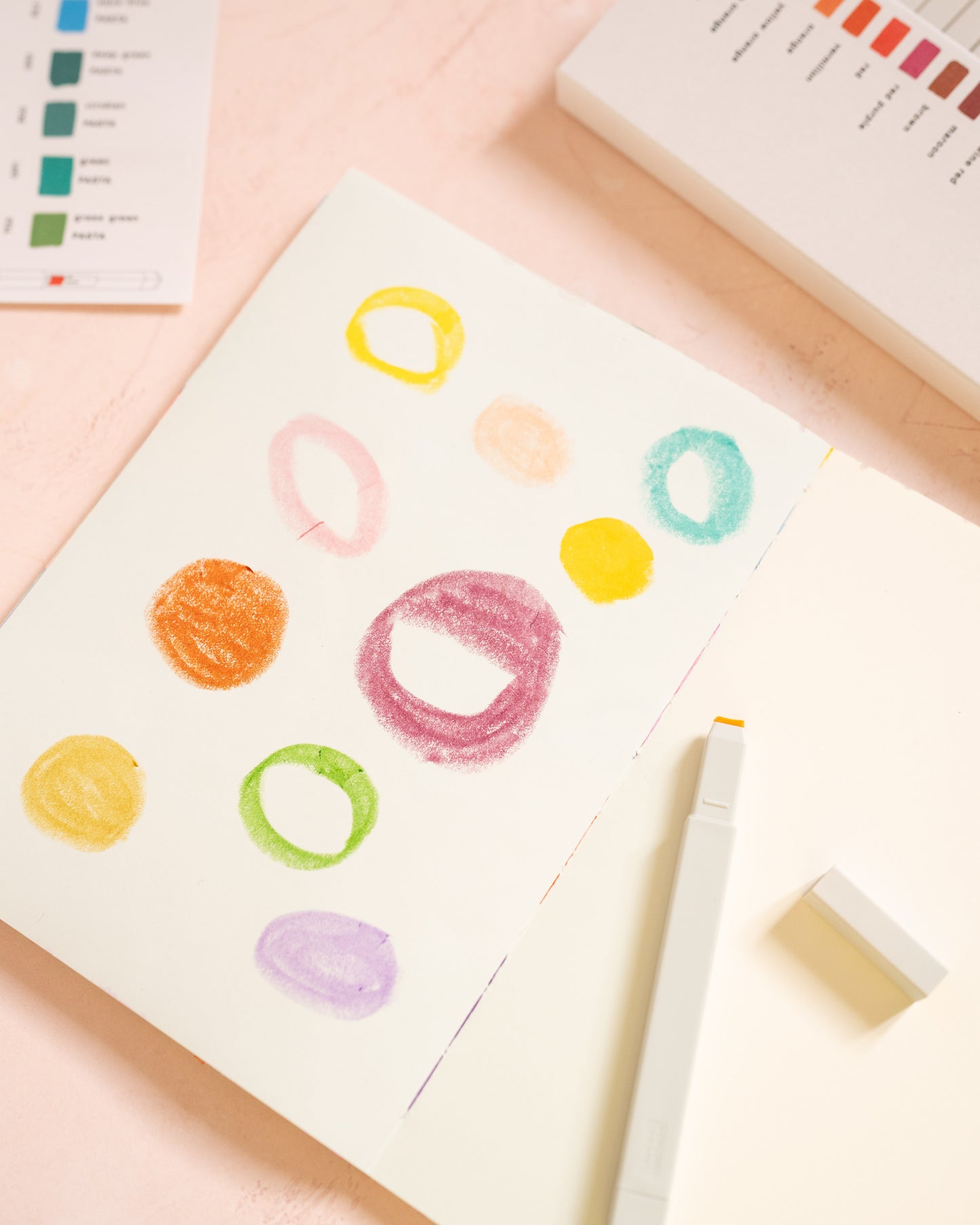 Box of 30 Pastel Markers Pasta Kokuyo