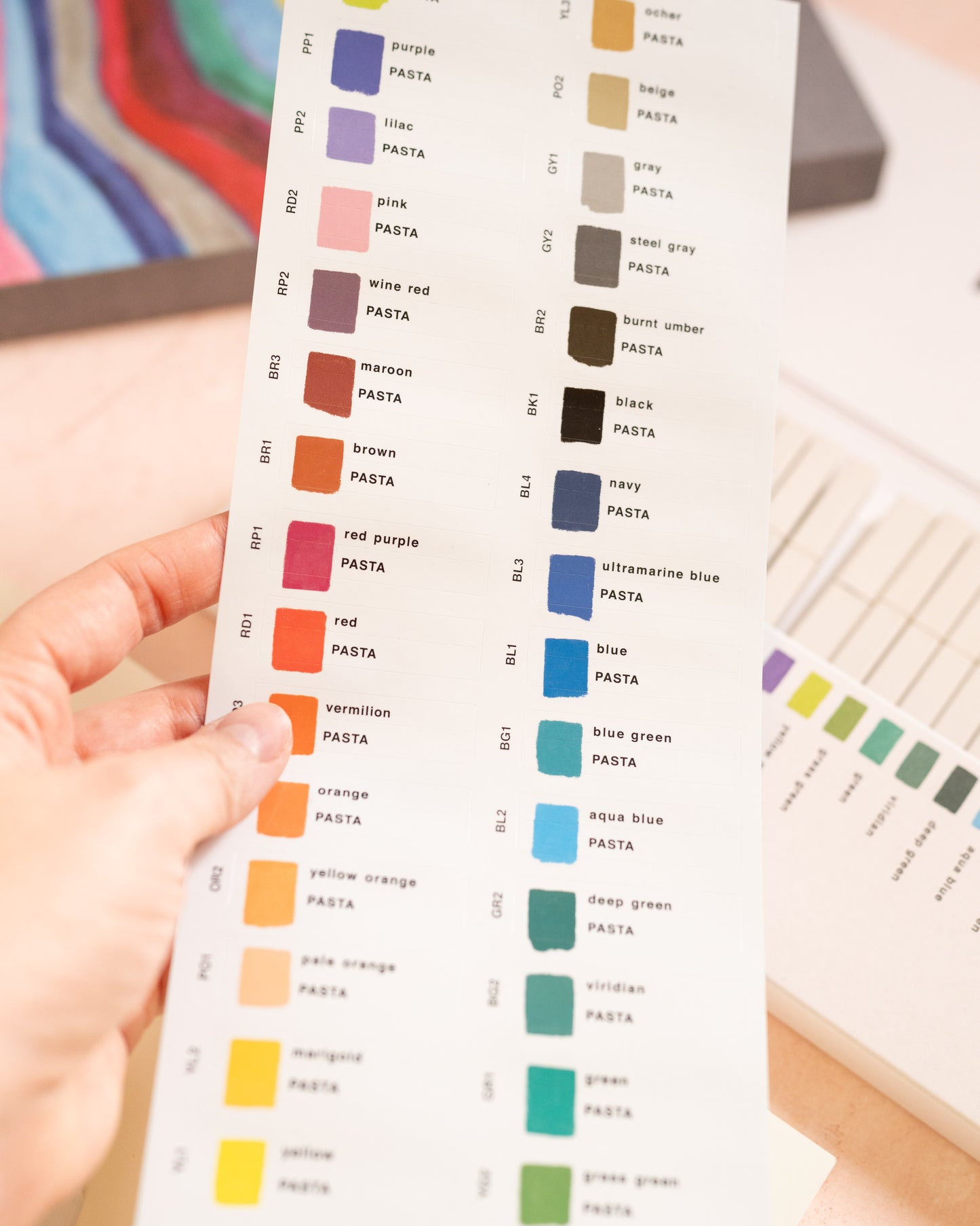 Box of 30 Pastel Markers Pasta Kokuyo