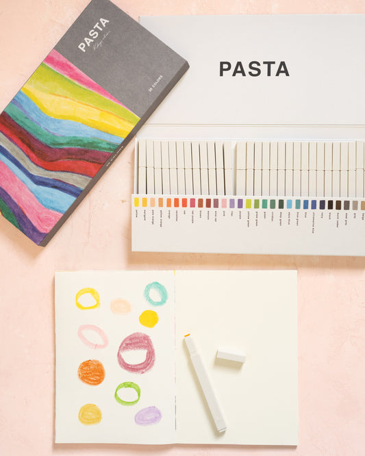 Coffret de 30 Pastel Markers Pasta Kokuyo