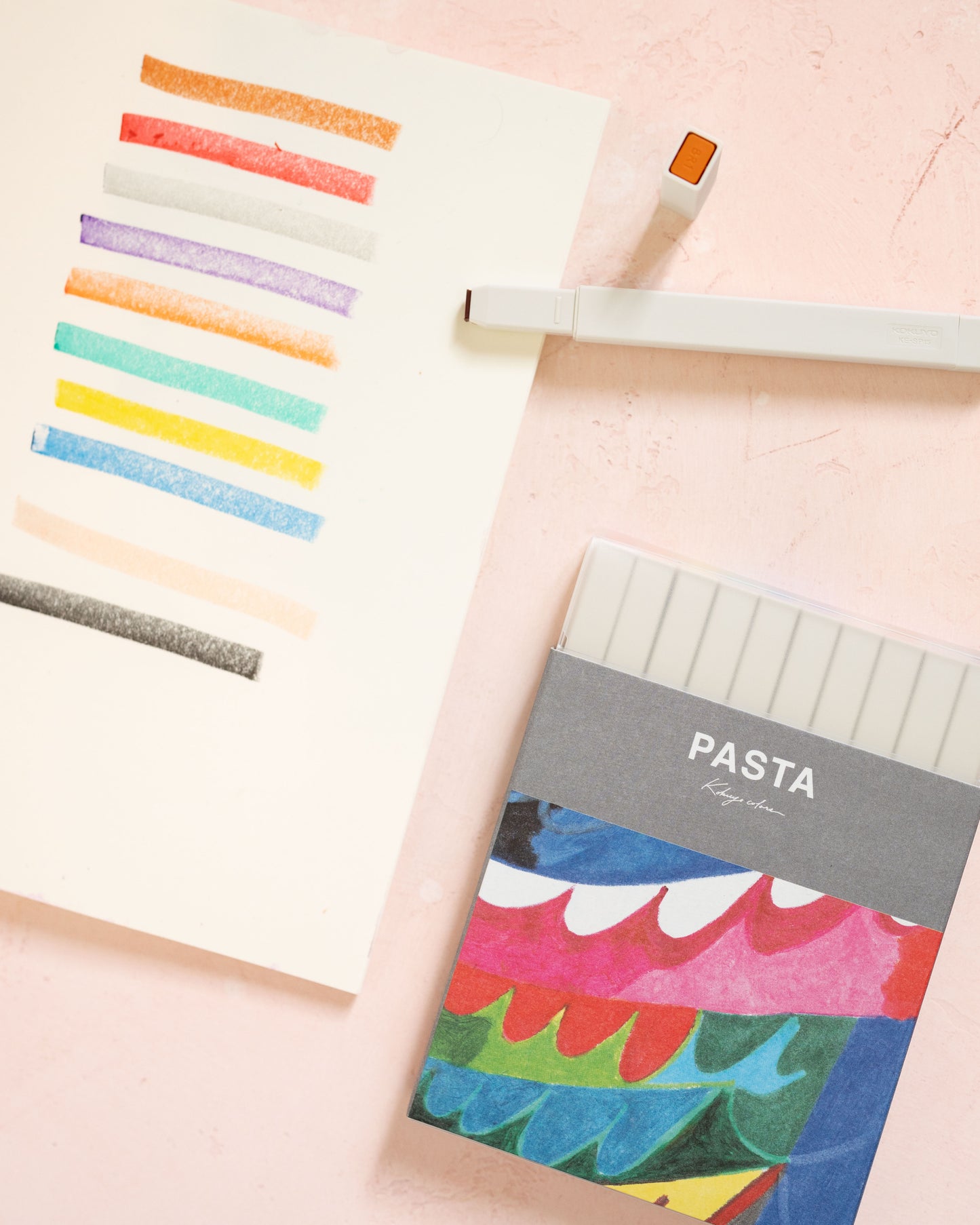 Box of 10 Pastel Markers Pasta Kokuyo