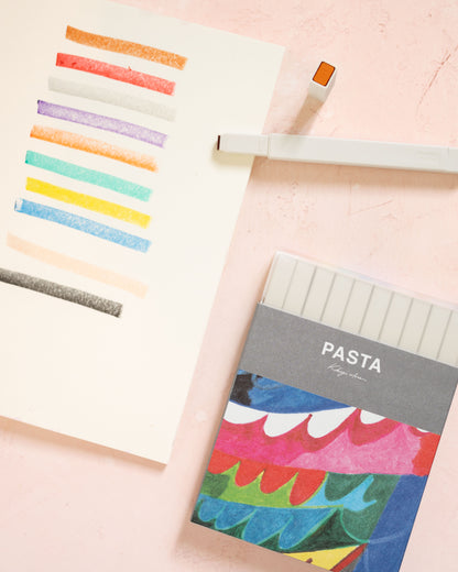 Coffret de 10 Pastel Markers Pasta Kokuyo