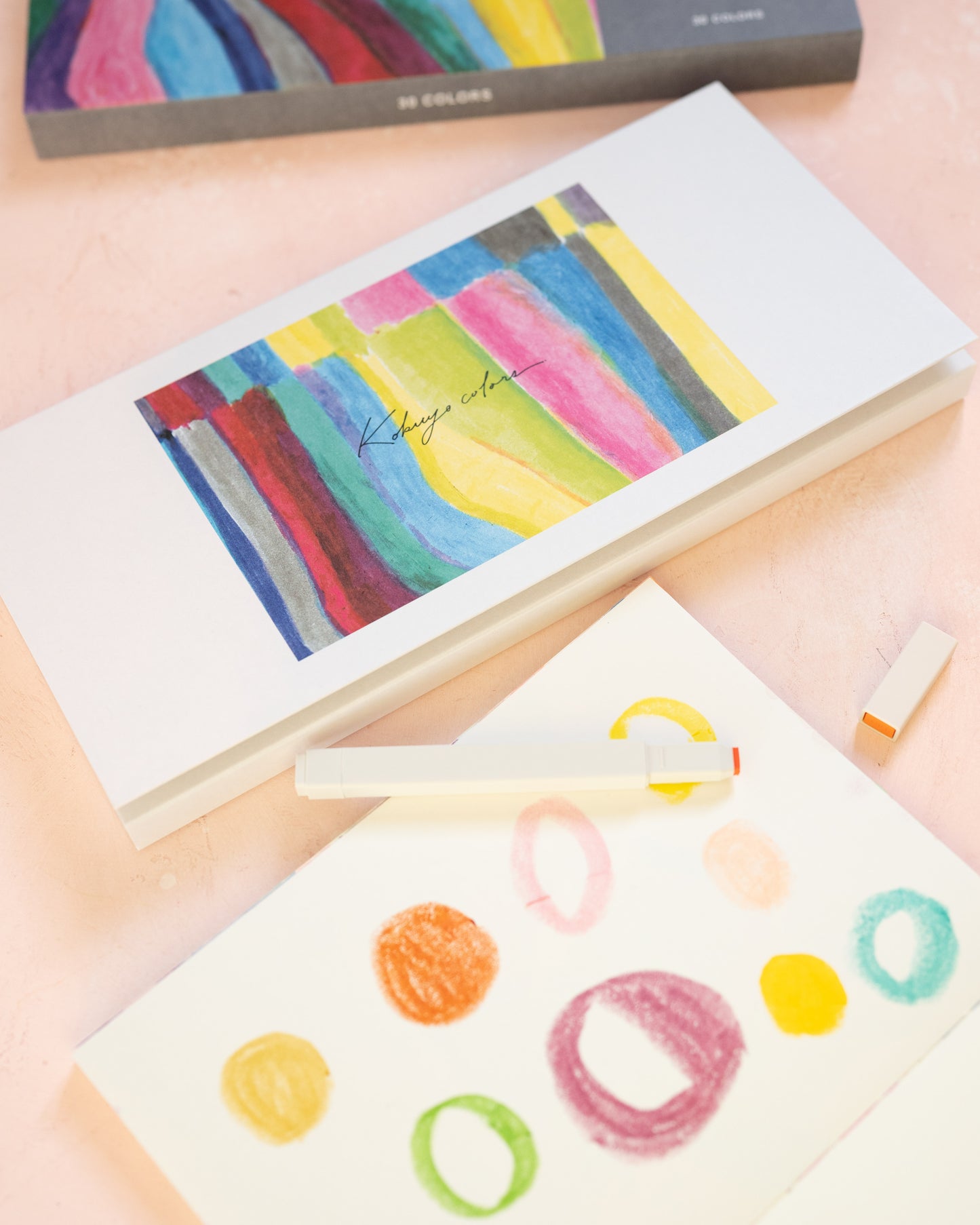 Box of 30 Pastel Markers Pasta Kokuyo