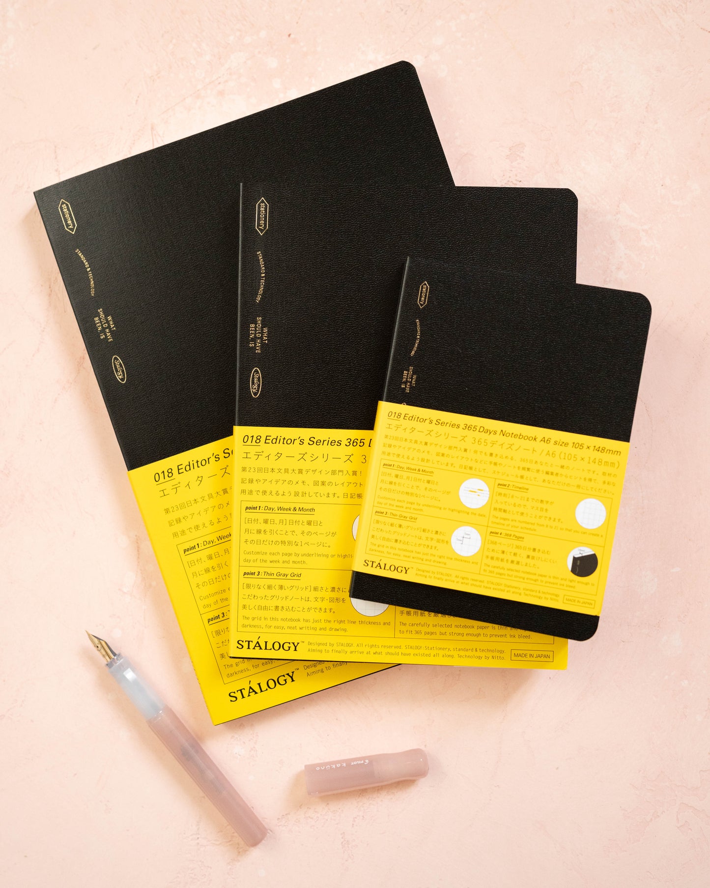 365 Days Notebook Stalogy Editor's Series A5