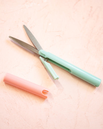 Ciseaux  de Poche Twiggy Peach Mint Plus