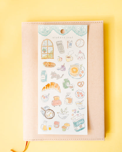 Utakata Seal Morning House Stickers