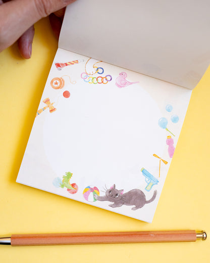 Bloc-notes Mochi & Azuki Confiserie rétro Nekorobi