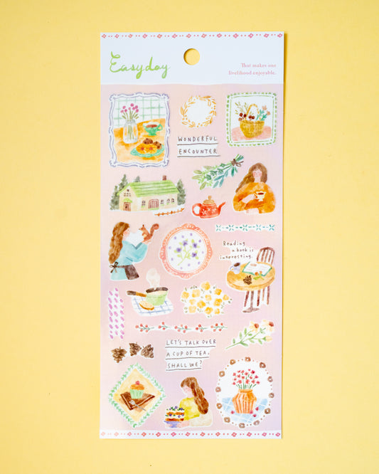 Stickers Plantes Easy Day Mind Wave