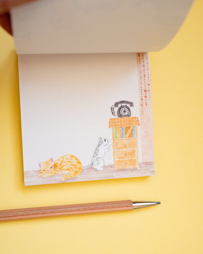 Bloc-notes Chibi et Miiko Maison Nekorobi