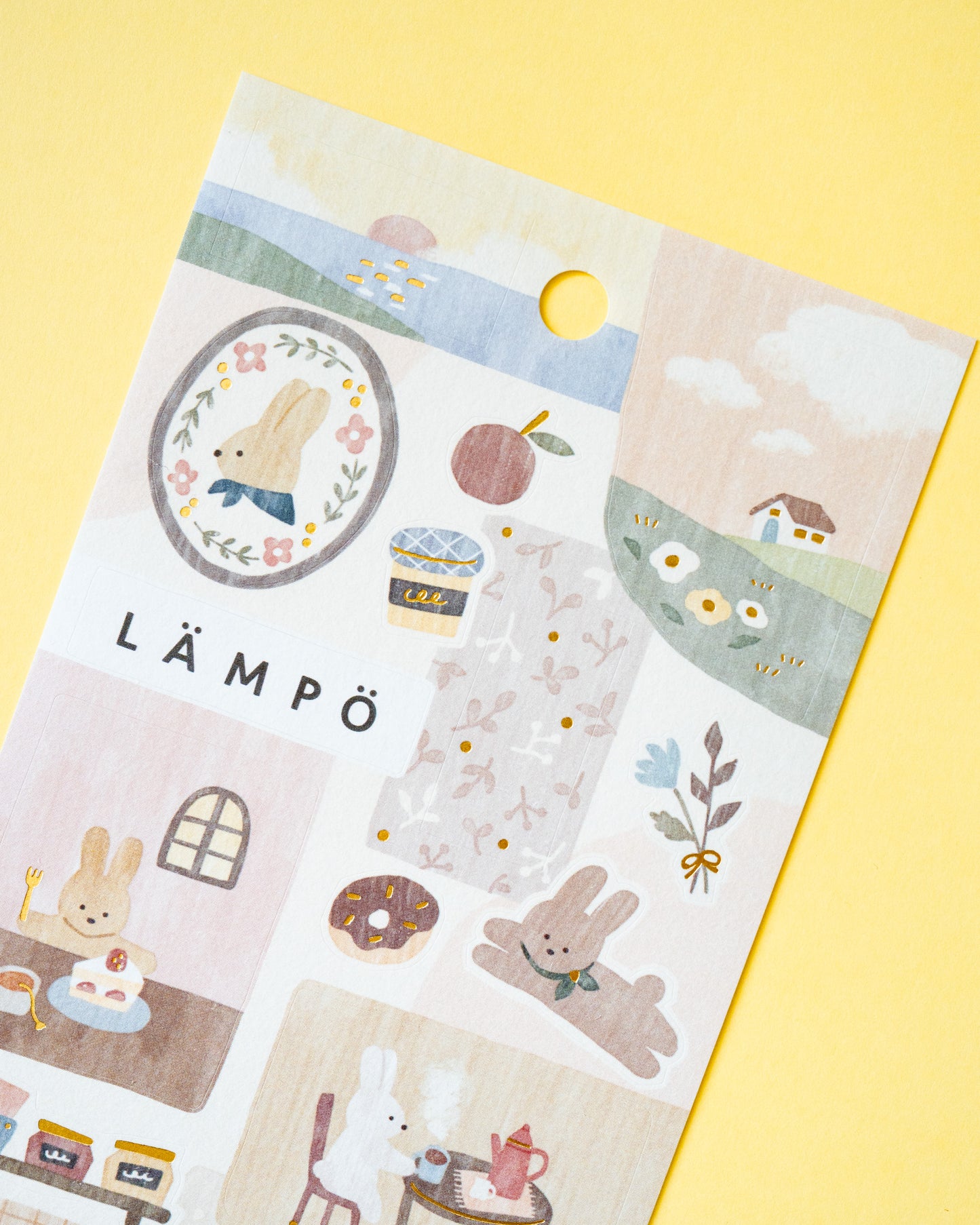 Stickers LÄmpö Lapin au Crépuscule