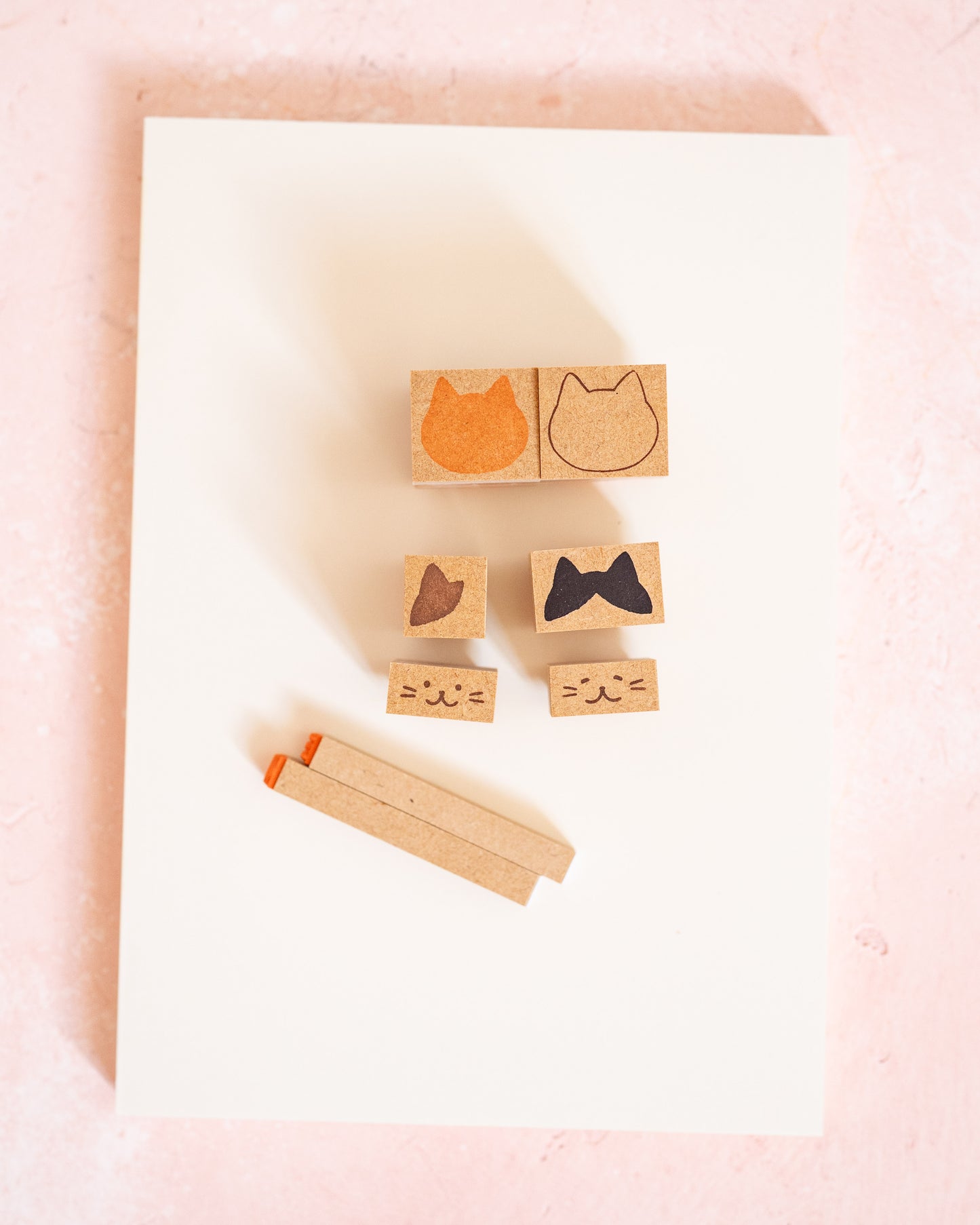 Set de Tampons Tête de Chat Akane (8 tampons)