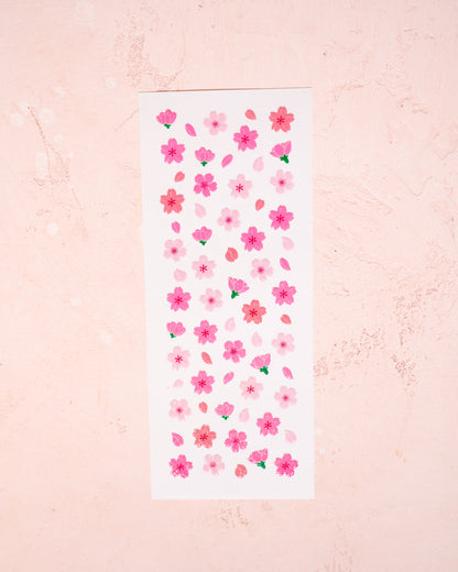 Stickers Sakura Pailletés Okuyama Shokai