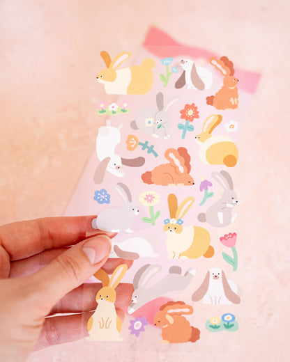 Stickers Peppy Animals Lapins Mindwave