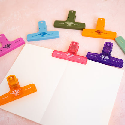 Clampy Clip PLA-clip Penco Orange Pailleté