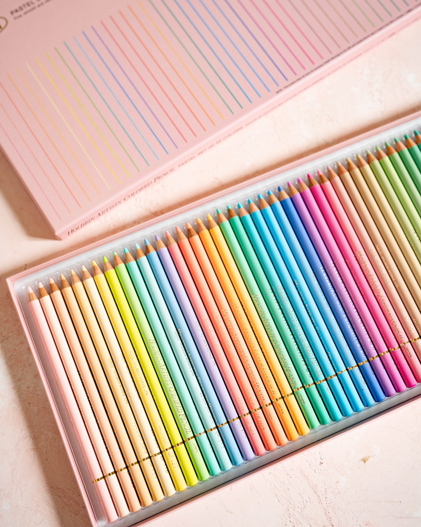 Holbein Pastel Colored Pencils (Copy) Set of 50