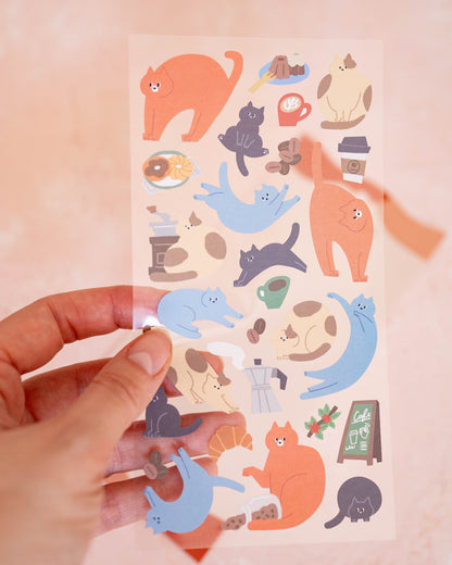 Stickers Peppy Animals Chats Poils Courts  Mindwave