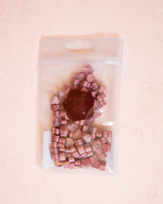 Cire à Cacheter en Pastilles Rose – Adesso