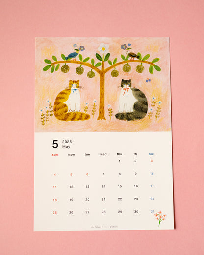 2025 Calendar Aiko Fukawa