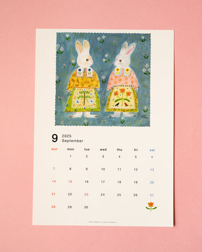 2025 Calendar Aiko Fukawa