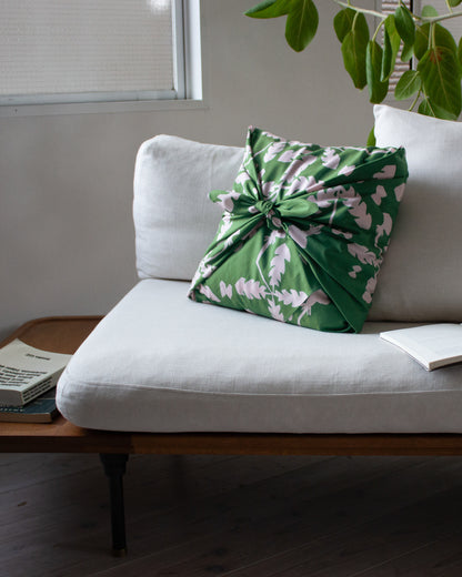 Furoshiki  Minä Perhonen Pissenlits en coton bio 100 cm
