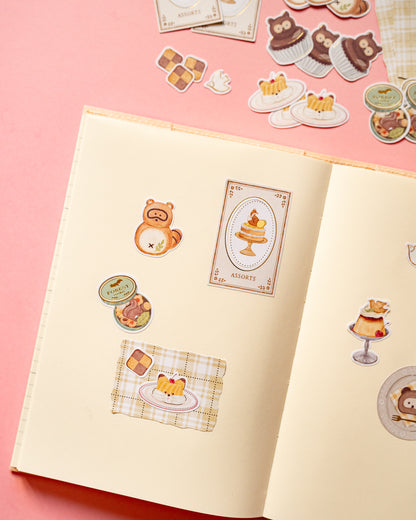Mofeets Forest Treats Flakes Stickers