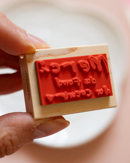 Hankodori Heartfelt Thank You Stamp