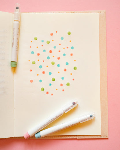 Kobaru Maru Liner 36-pack Round Tip Highlighter Pens