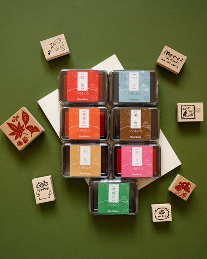 Autumn Stamps (pattern of your choice) Kodomo no Kao x Egg-stamp