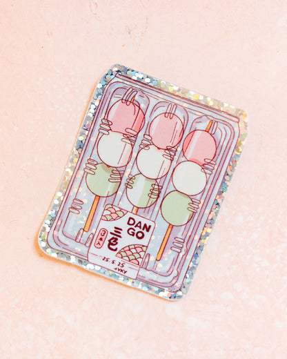 Stickers Pailleté Brochettes Dango Laraflo Design